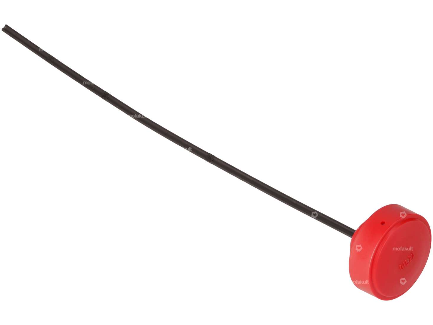 Bouchon de réservoir avec jauge rouge / noir NOS | Piaggio SI Carousel Image 2