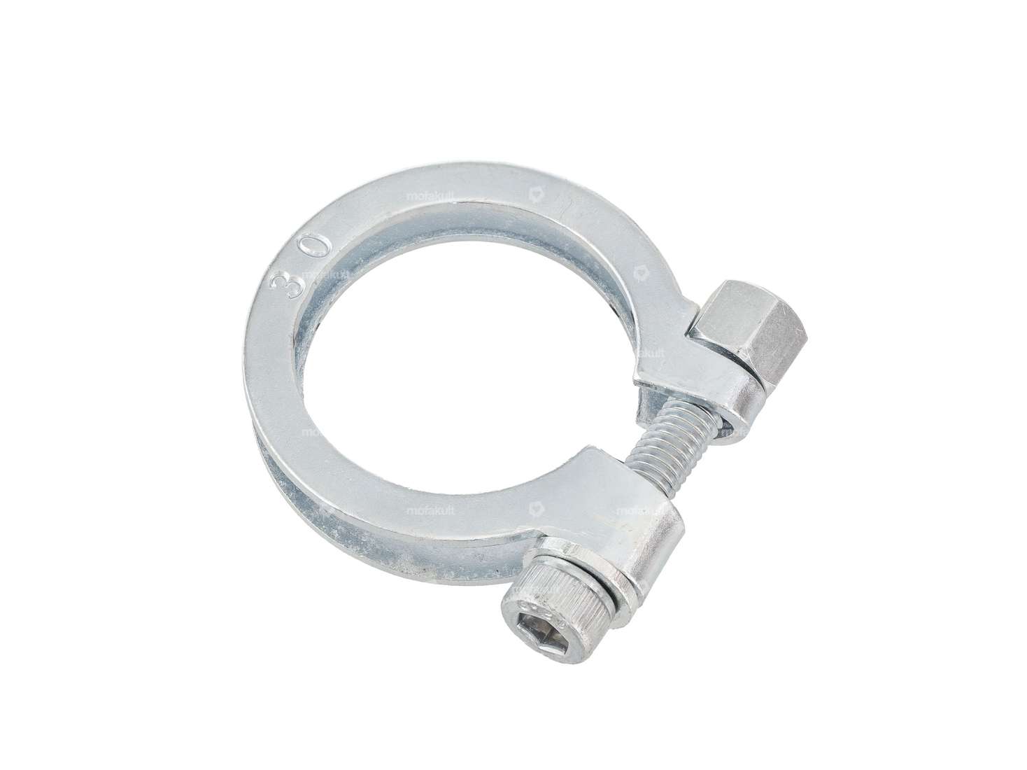 swiing® revival Collier d'échappement massif 30 - 32 mm galvanisé (12.9 résistance) Carousel Image 1