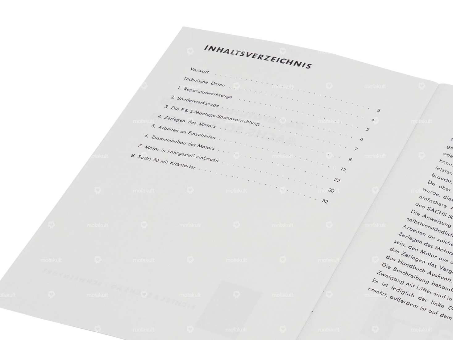 Manuel de réparation | Sachs 50 à deux vitesses (50/2) Carousel Image 2