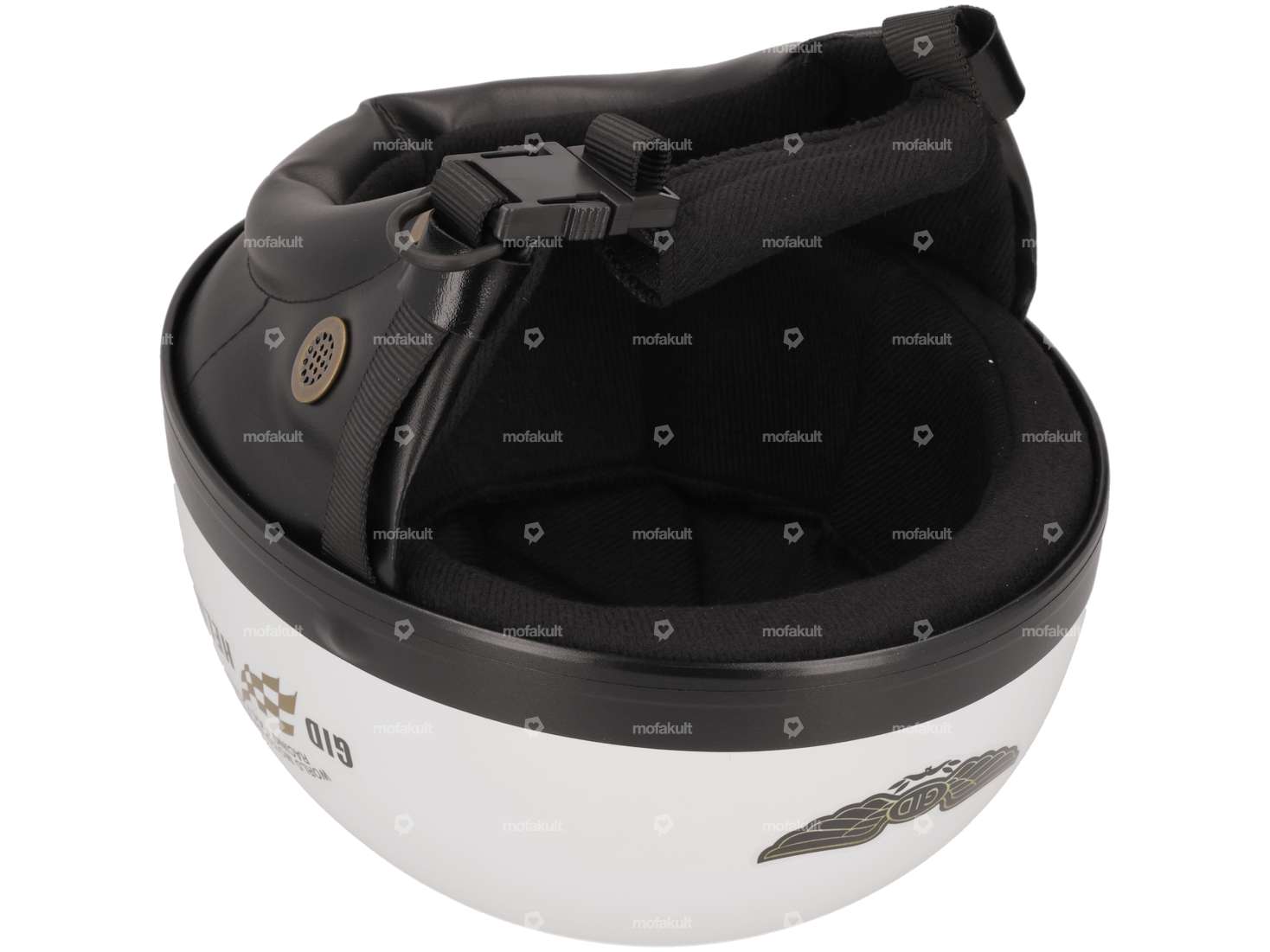 Casque à casseroles blanc Carousel Image 4