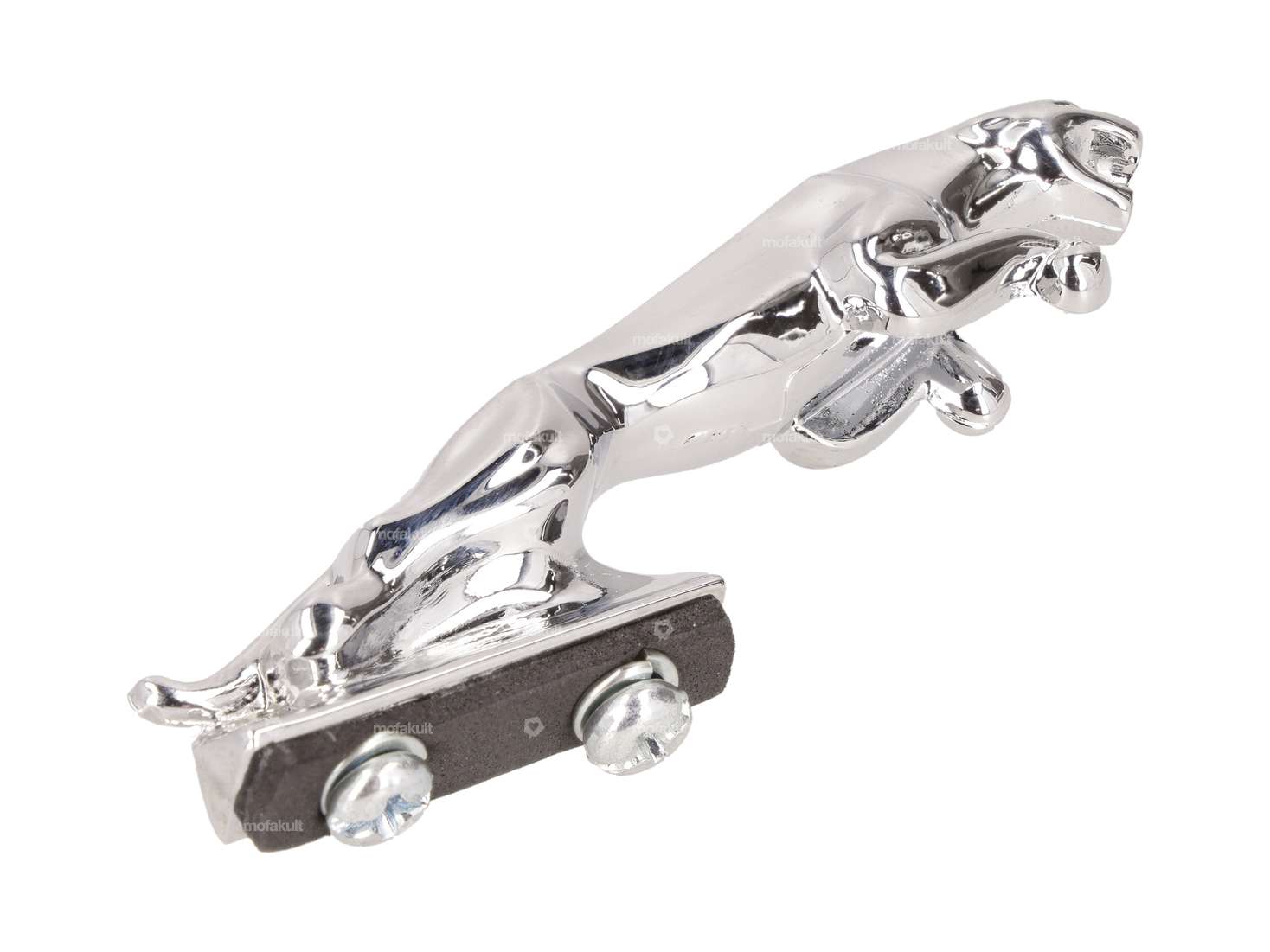 Decorative figure panther small chrome Carousel Image 2