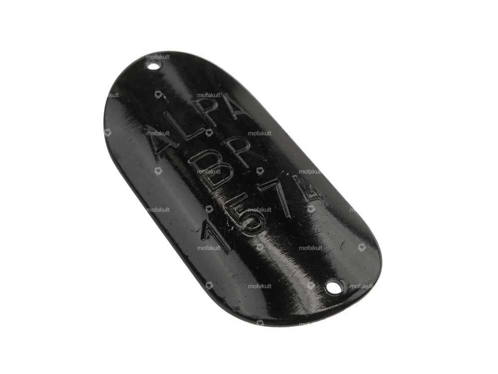 Plaque signalétique NOS | Alpa Black River Carousel Image 2