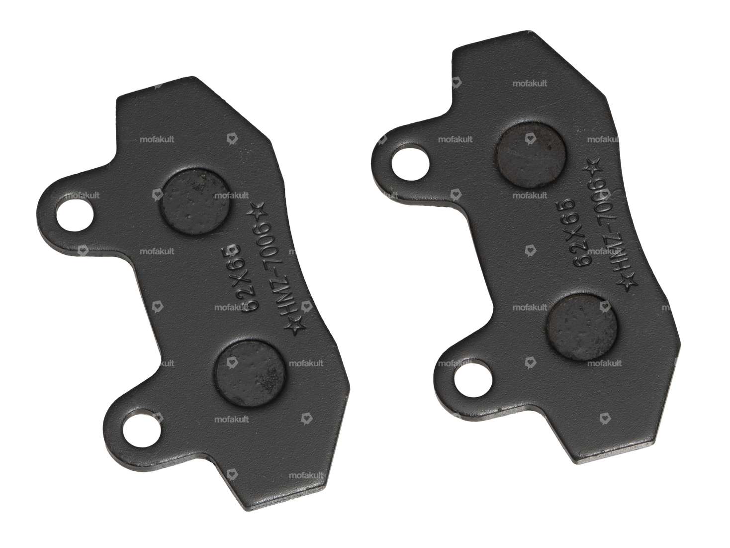 Brake pads for brake caliper disc brake cross fork Carousel Image 2