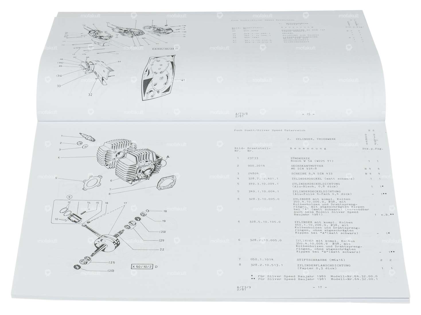 Catalogue de pièces détachées | Puch Duett Silver Speed 4K (AT) Carousel Image 3