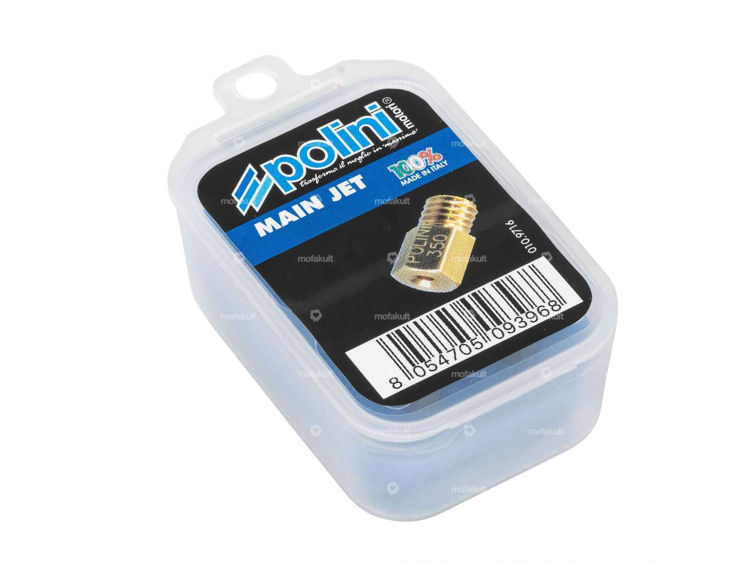 Polini set de gicleurs (280 - 370) gicleurs principaux version courte CP, Keihin, Koso, PWK Carousel Image 3