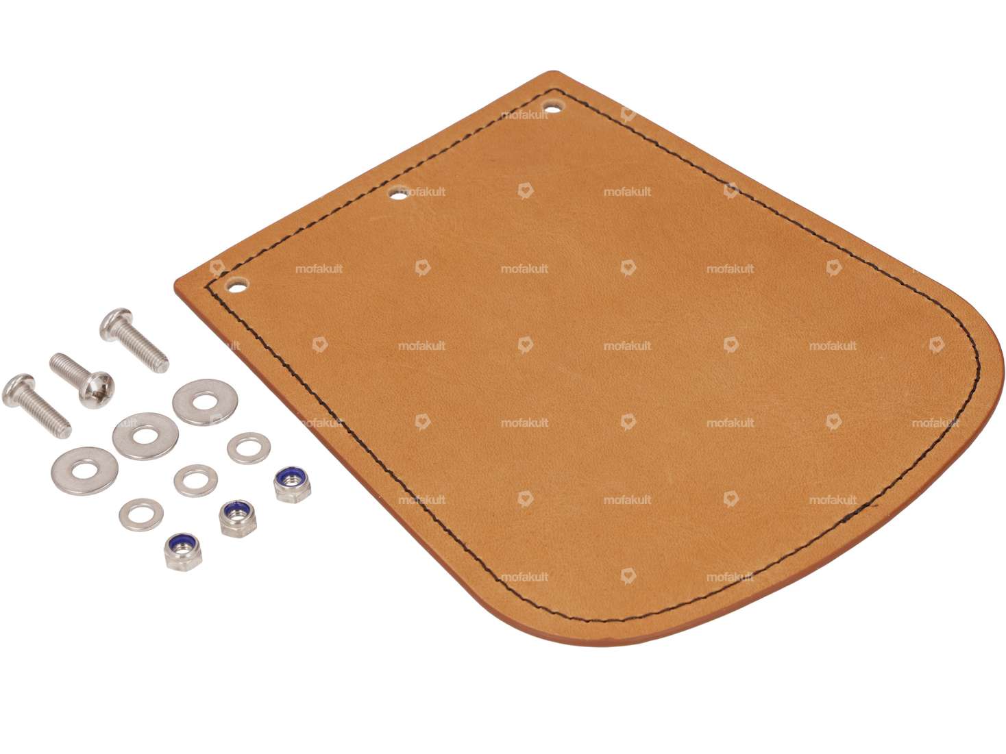 66HEROES Chiffon anti-éclaboussures large cuir Carousel Image 2