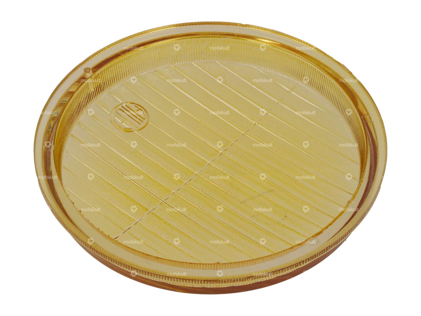 Projecteur en verre GUIA Ø 10 cm jaune Carousel Image 2