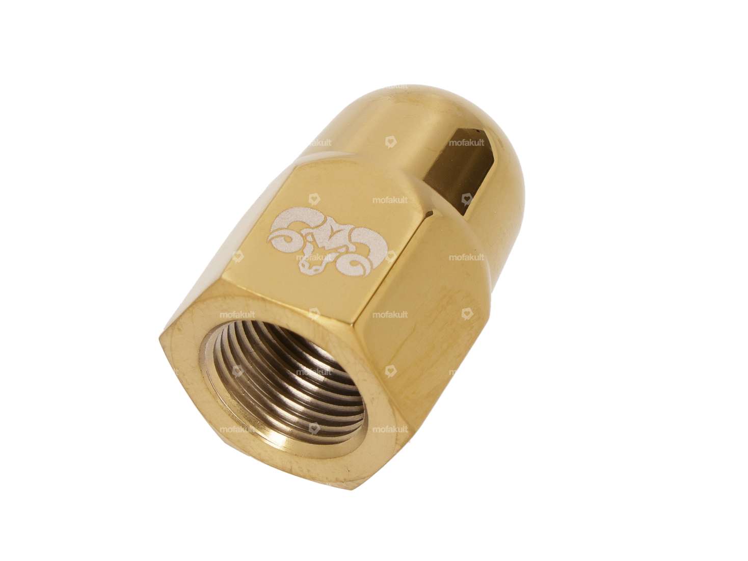 66Heroes Écrou borgne M12x1 or Inox Carousel Image 2