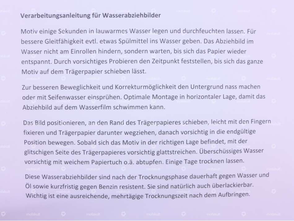 Décalcomanie à l'eau Göricke noire Carousel Image 2