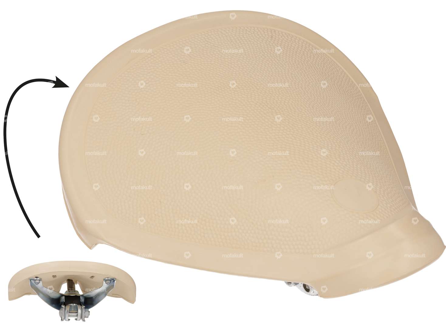 Selle Bategu BTG (réplique) crème Carousel Image 1