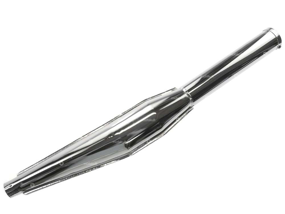 Pot d'échappement Jamarcol 32 mm chrome Carousel Image 1