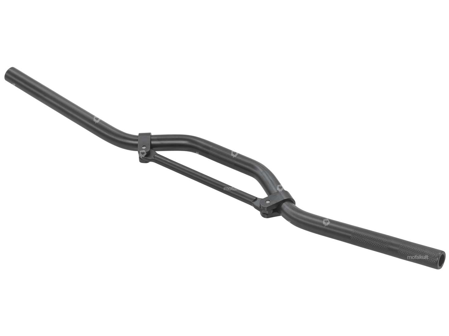 GPO racing handlebar fork plate 7 cm aluminum black matt Carousel Image 2