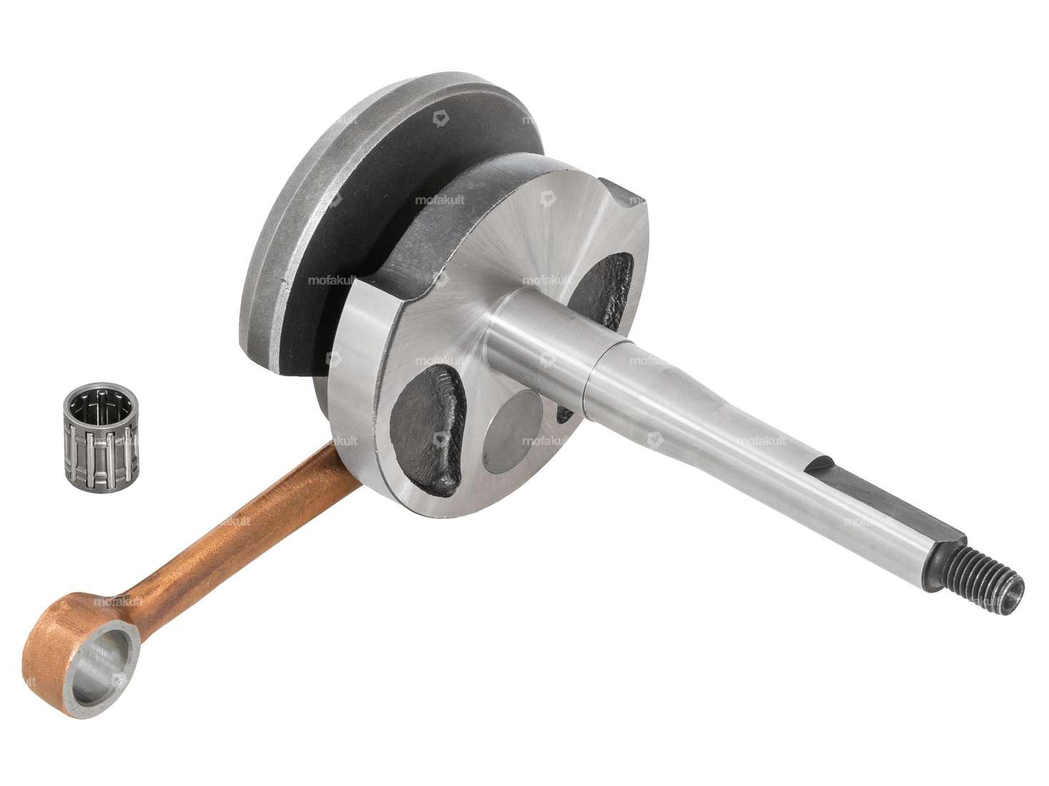 Jasil crankshaft "Original" 10 mm KoBo | Piaggio Ciao, SI, Bravo, Boxer Carousel Image 1