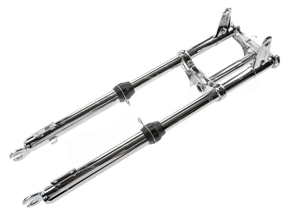 EBR fork reinforced & extended chrome | Sachs / Zündapp Belmondo Carousel Image 1