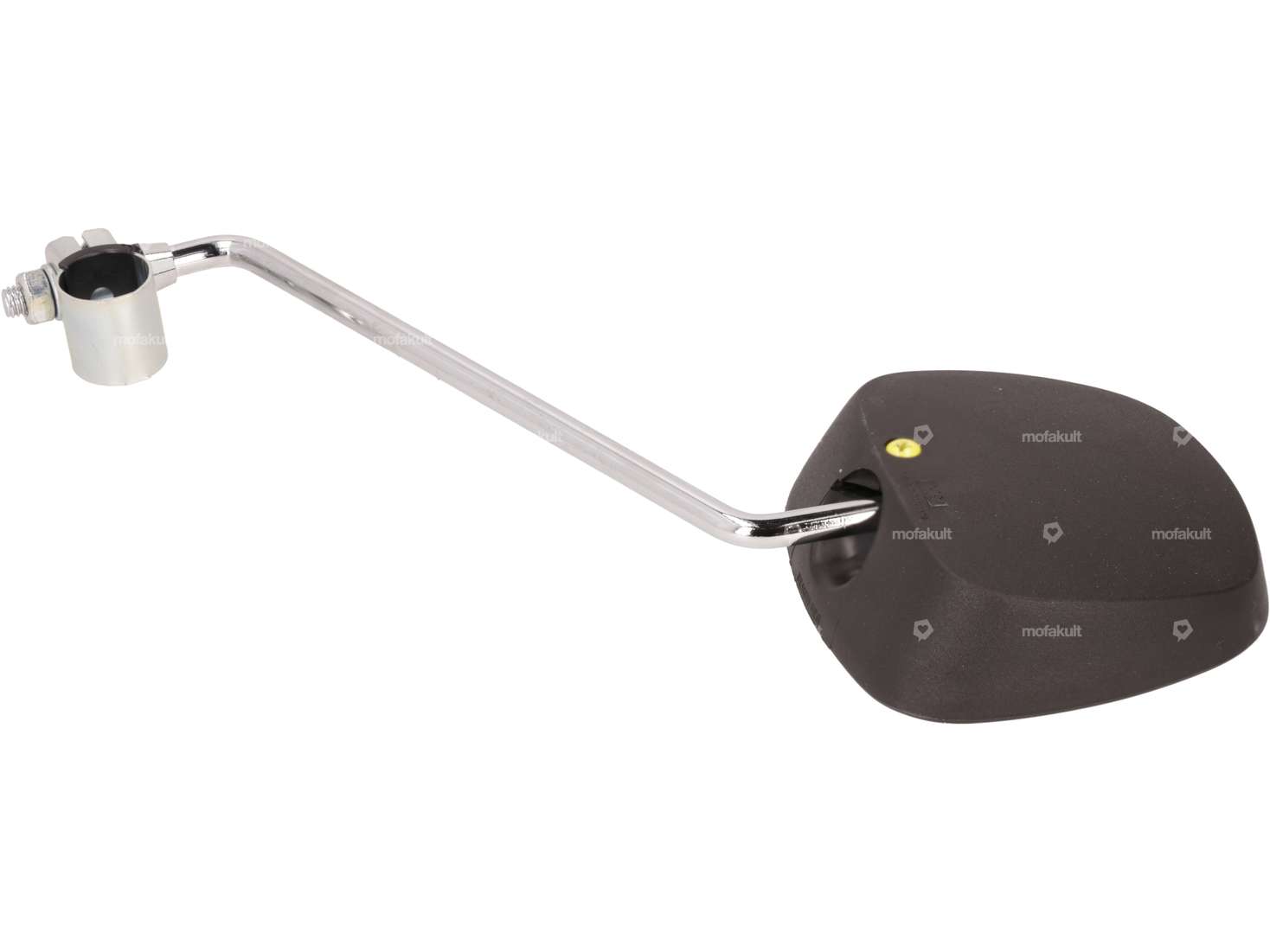 Bumm miroir rectangulaire standard noir / chrome Carousel Image 3