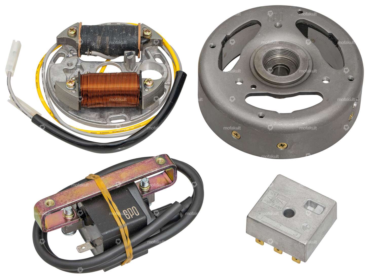 GPO CDI Kit d'allumage tournant à gauche 6V Carousel Image 1