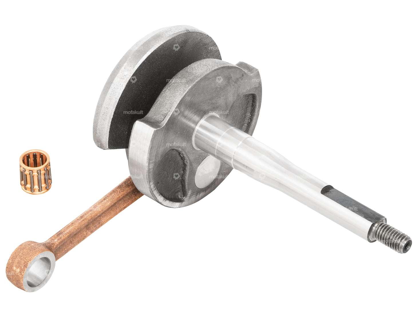 Mazzucchelli vilebrequin "original" 10 mm KoBo | Piaggio Ciao, SI, Bravo, Boxer Carousel Image 1