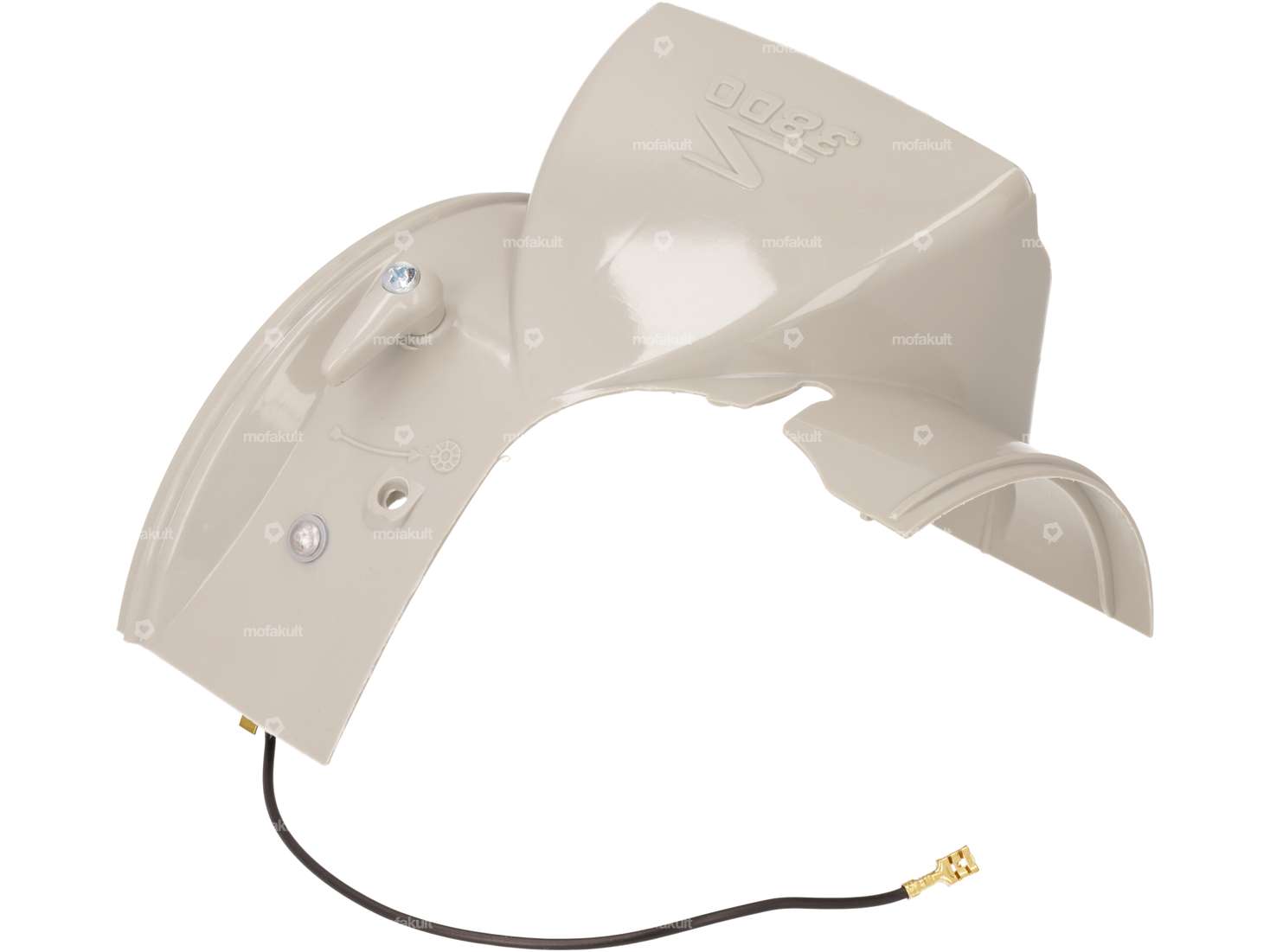 Cover & headlight housing gray | Solex 3800 Carousel Image 2
