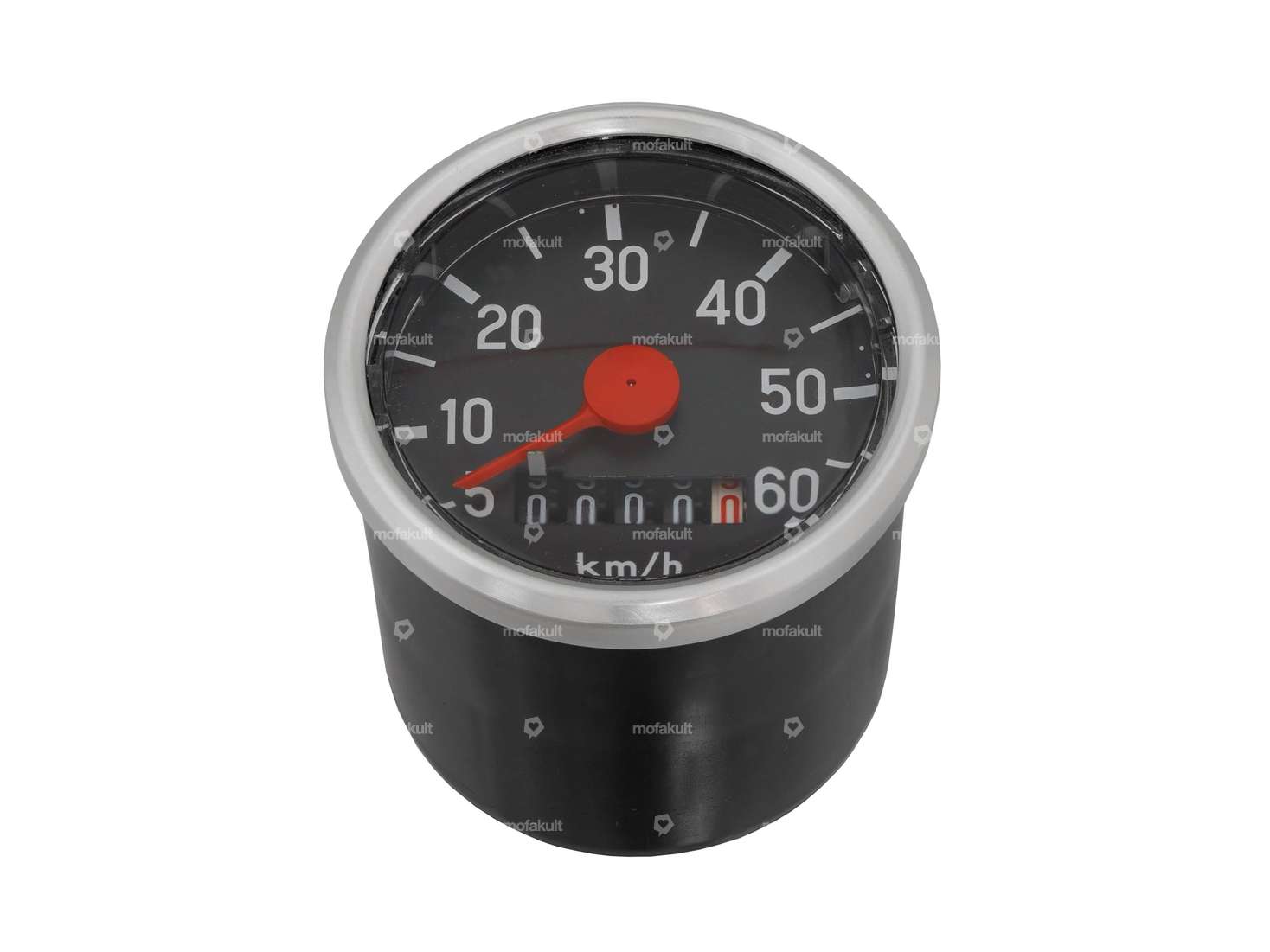 Tachymètre VDO 60 km/h Ø 48 mm (conversion USA en miles) NOS Carousel Image 1