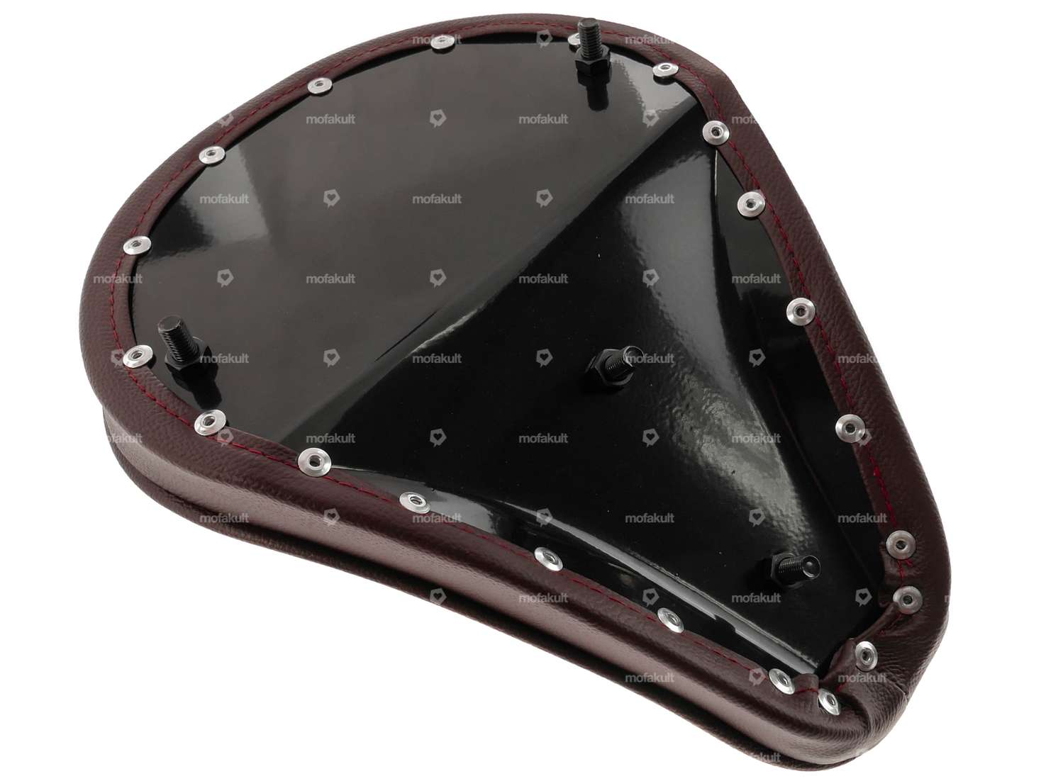 Selle "Tuck & Roll" marron uni Carousel Image 6