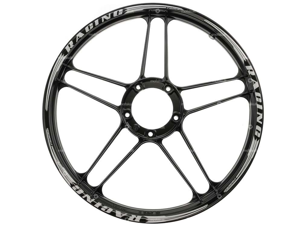 Autocollant ProGrip Jantes Racing jaune Carousel Image 2