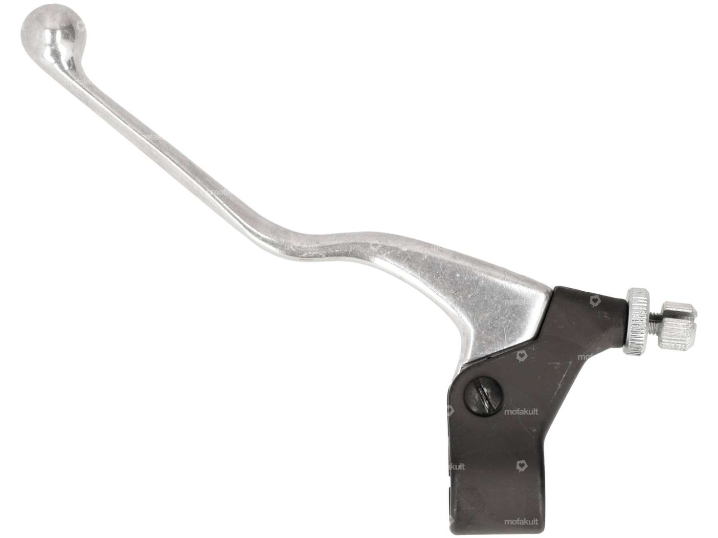 Poignée de frein Domino en alu, gauche, noire Carousel Image 1