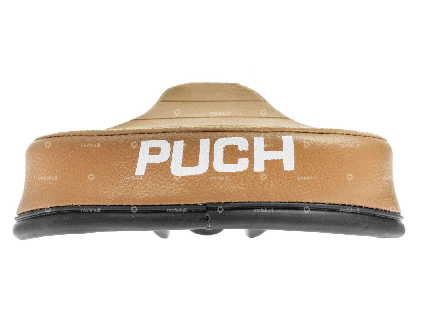 Selle "PUCH" écriture extra plate beige Carousel Image 3