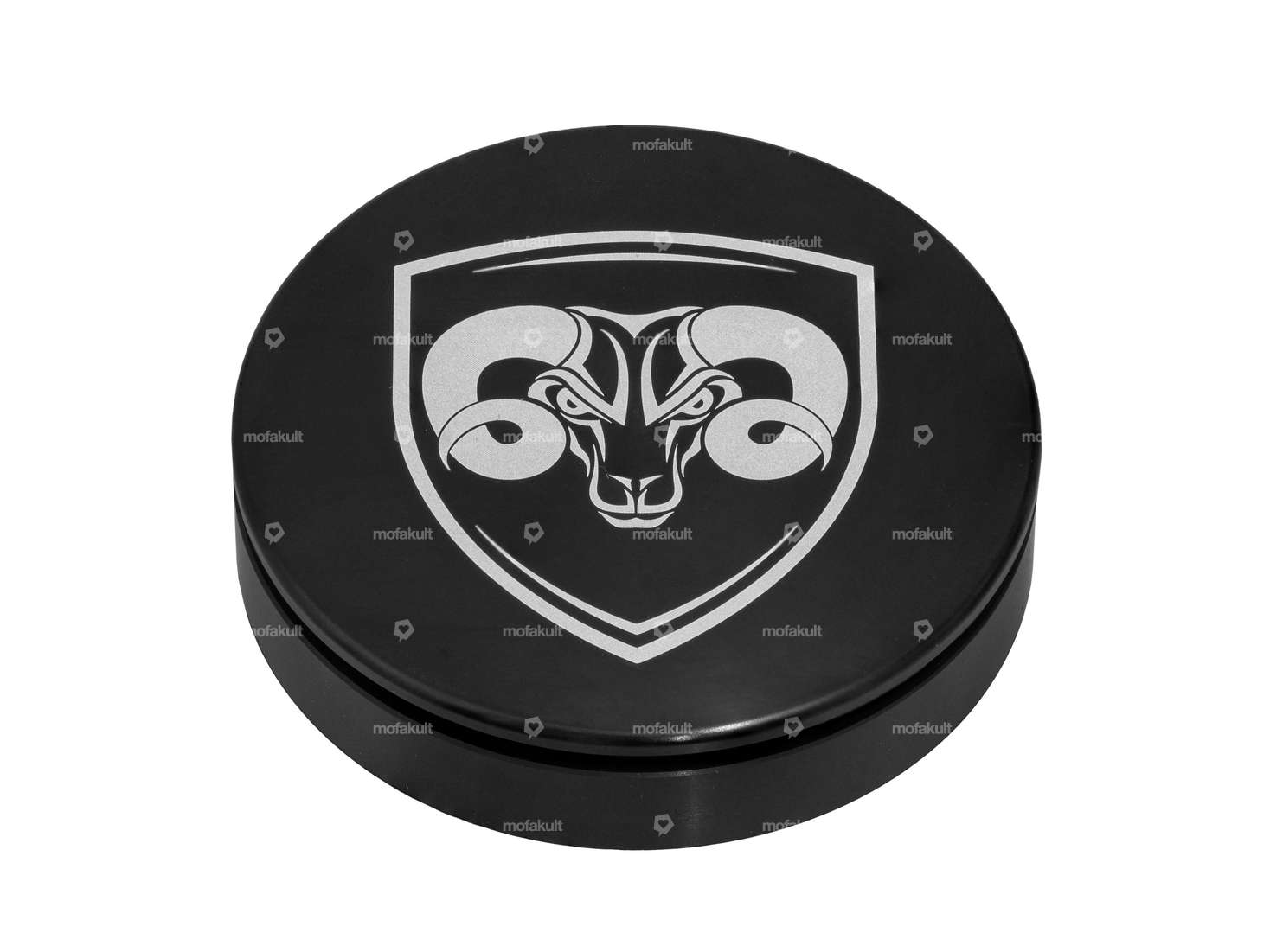 66HEROES Panneau de tachymètre Ø 48 mm "66HEROES" noir Carousel Image 1