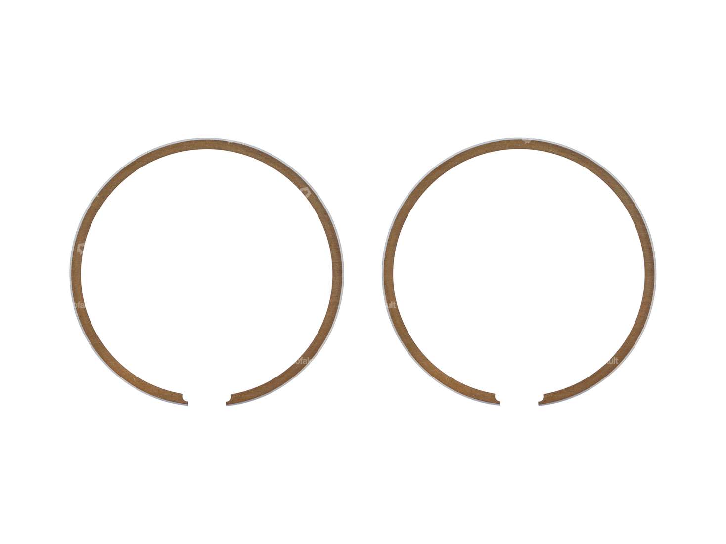 Barikit piston rings Ø 43.7 mm | Puch Carousel Image 1