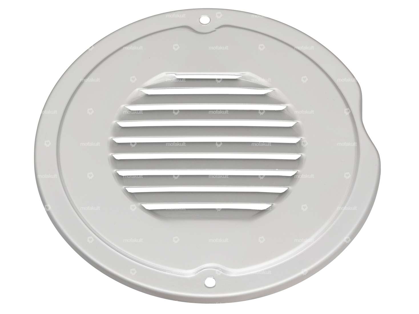 Cache ventilateur alu argent | Puch MS, VS, DS, MV, VZ (CH) Carousel Image 1