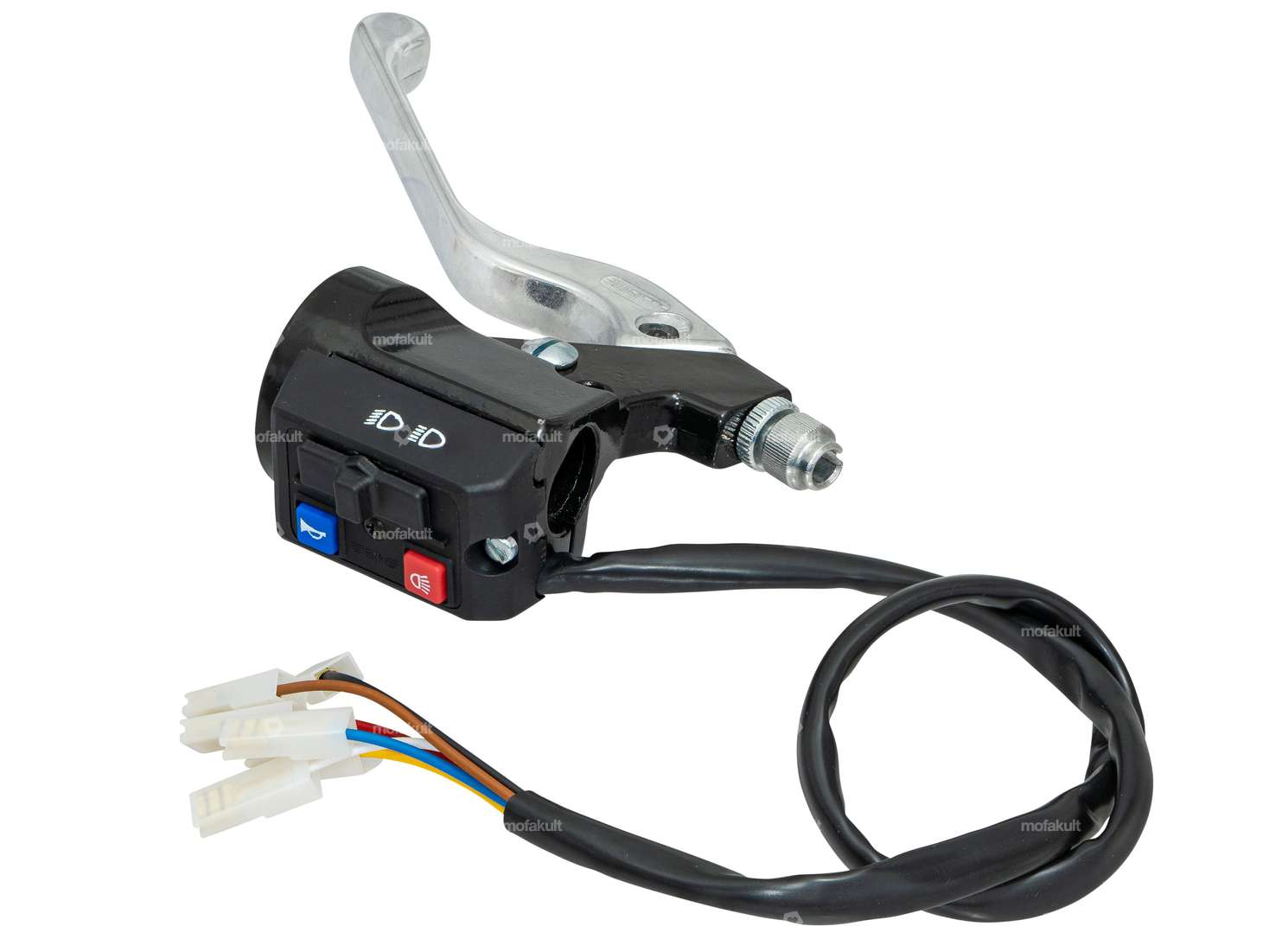 Set de poignées Lusito avec clignotants, lumière & klaxon Carousel Image 2