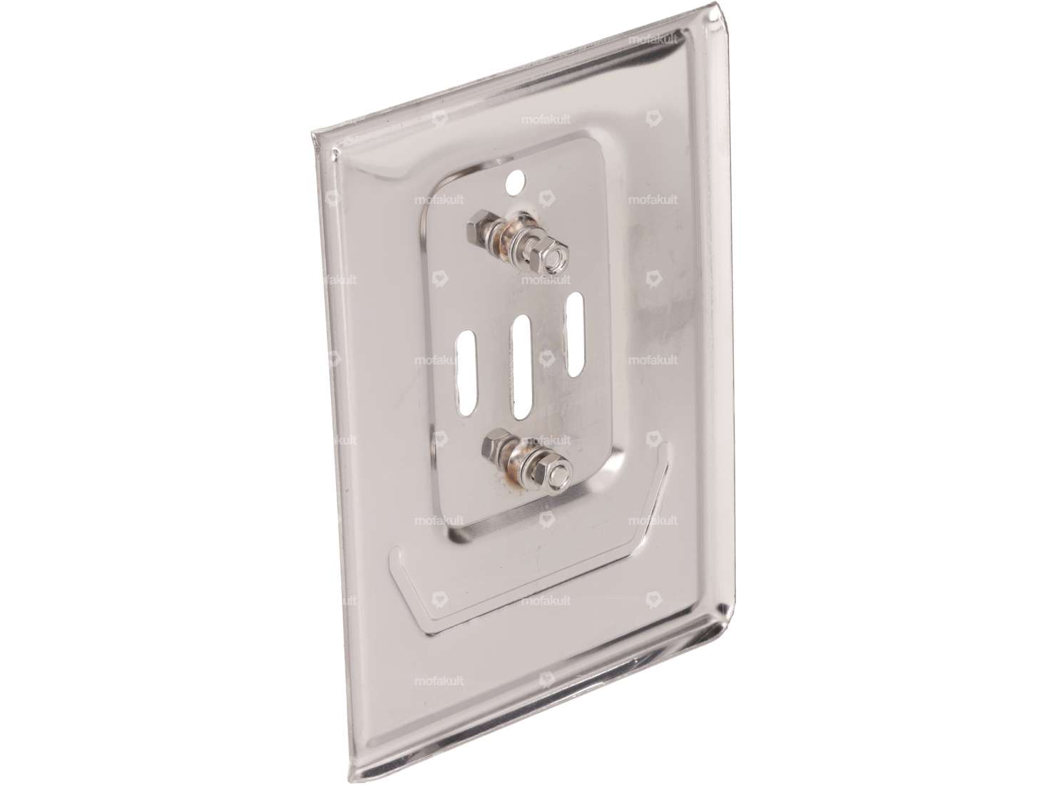 Support de plaque d'immatriculation Buzzetti Inox (version CH) Carousel Image 1