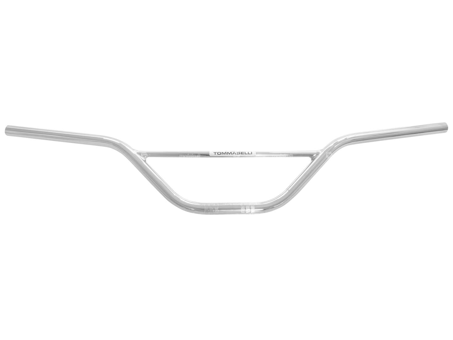 Tommaselli handlebar fork plate 13 cm with crossbar chrome Carousel Image 1
