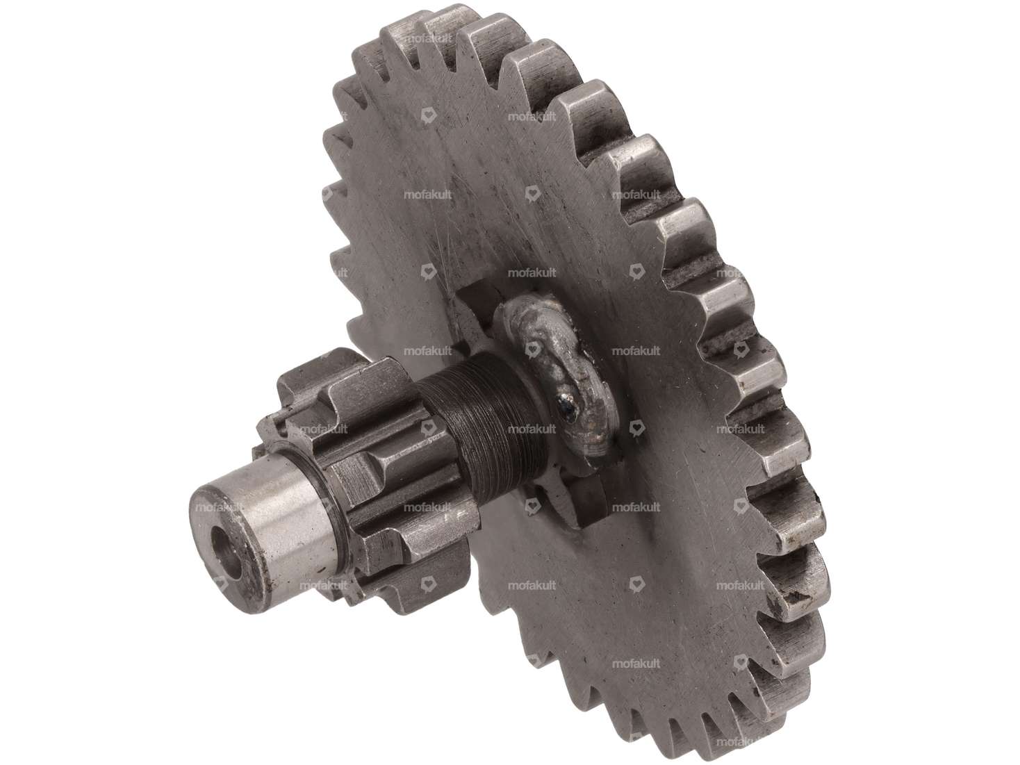 Intermediate starter shaft 8/30 teeth kickstarter NOS | Puch Maxi Plus, Magnum X Carousel Image 1