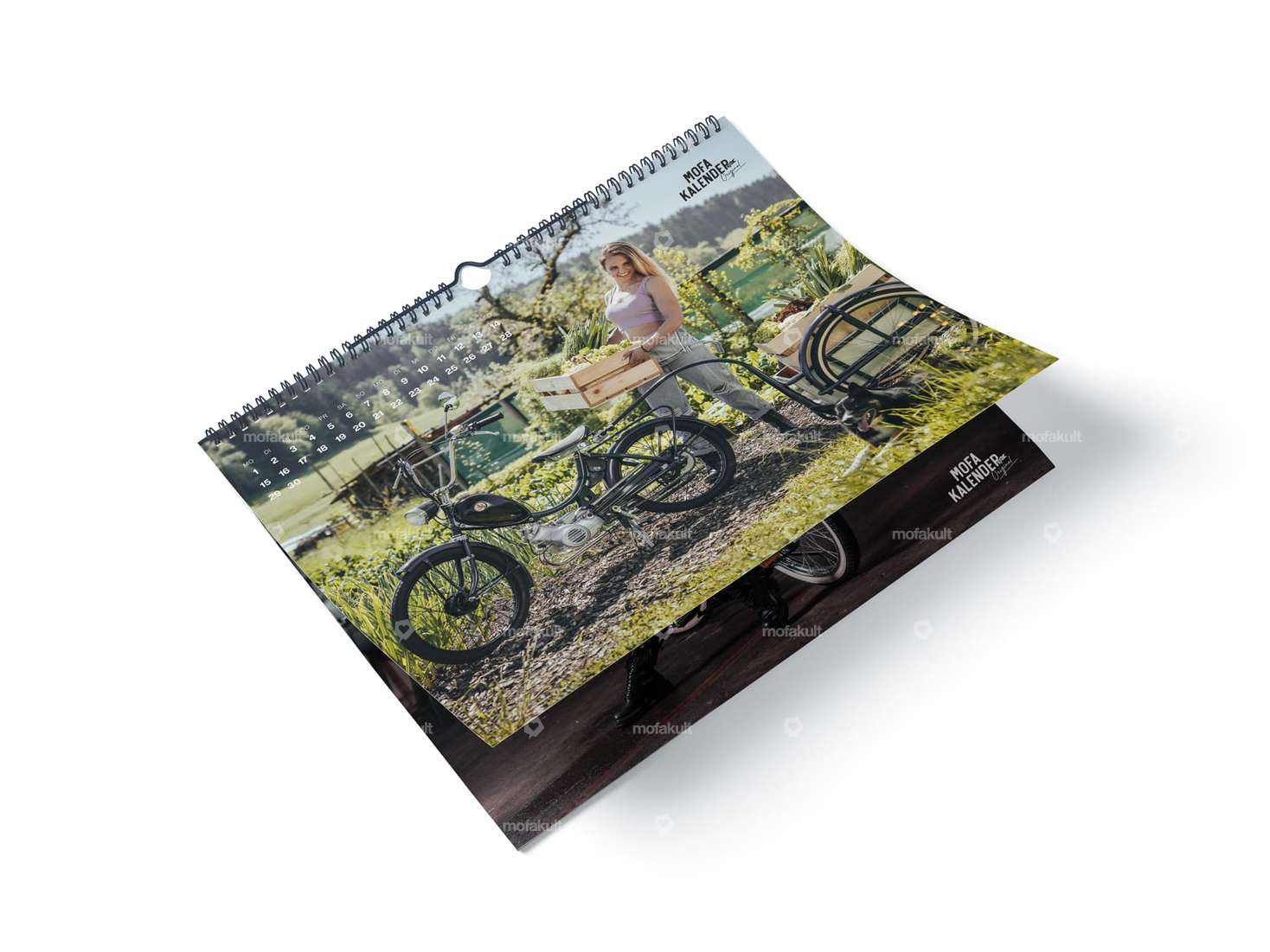 2024 Calendrier "original" pour cyclomoteurs Carousel Image 2