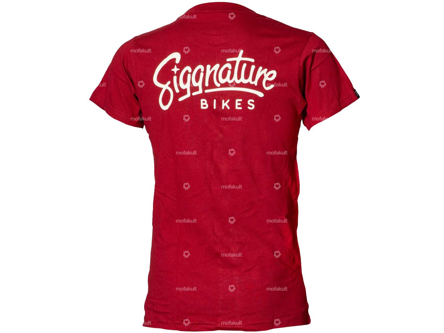 Siggnature T-shirt "BASIGG" (XS - 2XL) rouge Carousel Image 2