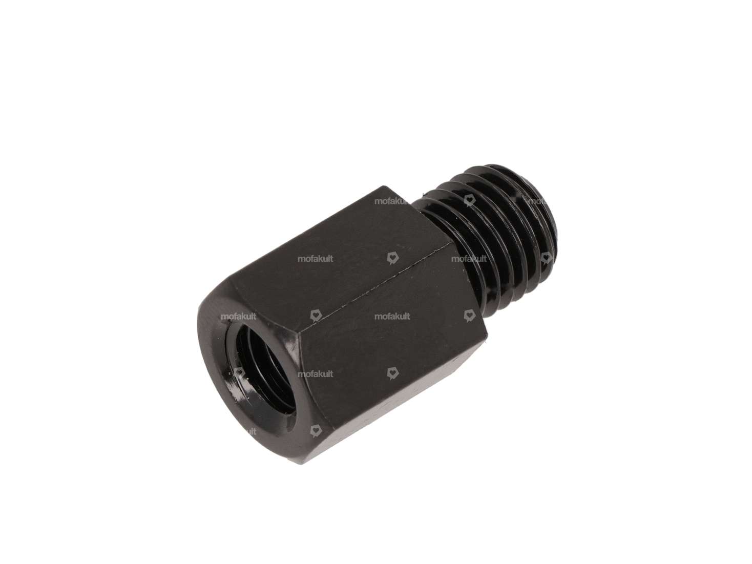 Adaptateur de support de rétroviseur M8 - M10 noir Carousel Image 1