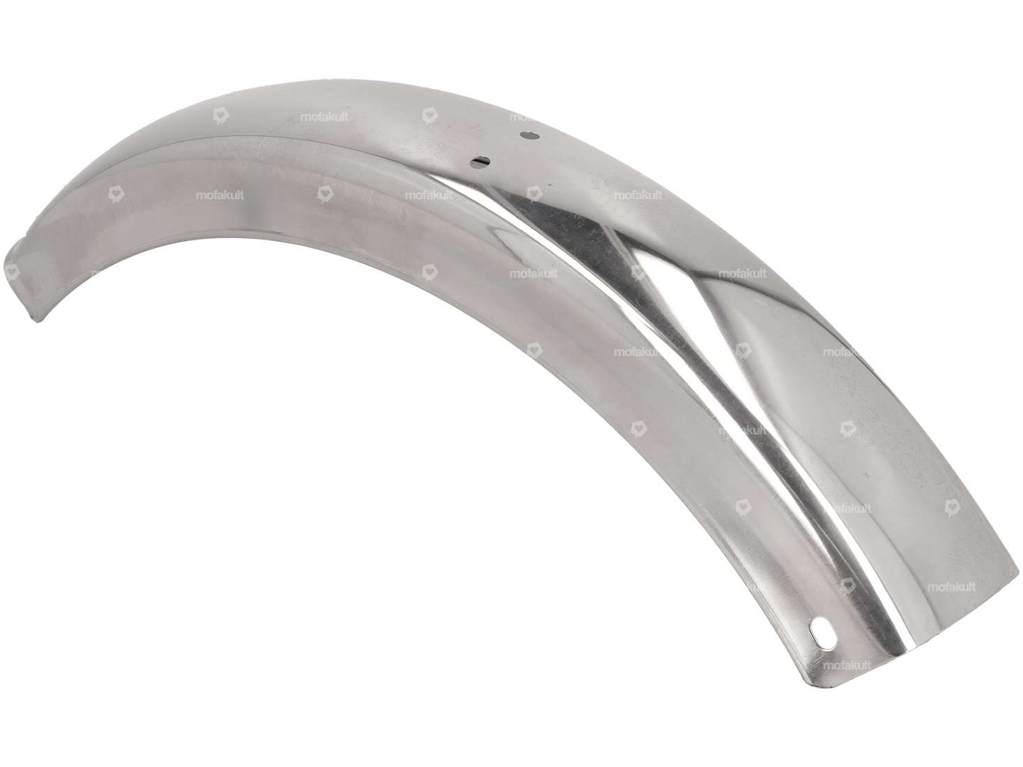 17" Tôle de protection arrière Inox | Zündapp ZD Carousel Image 2