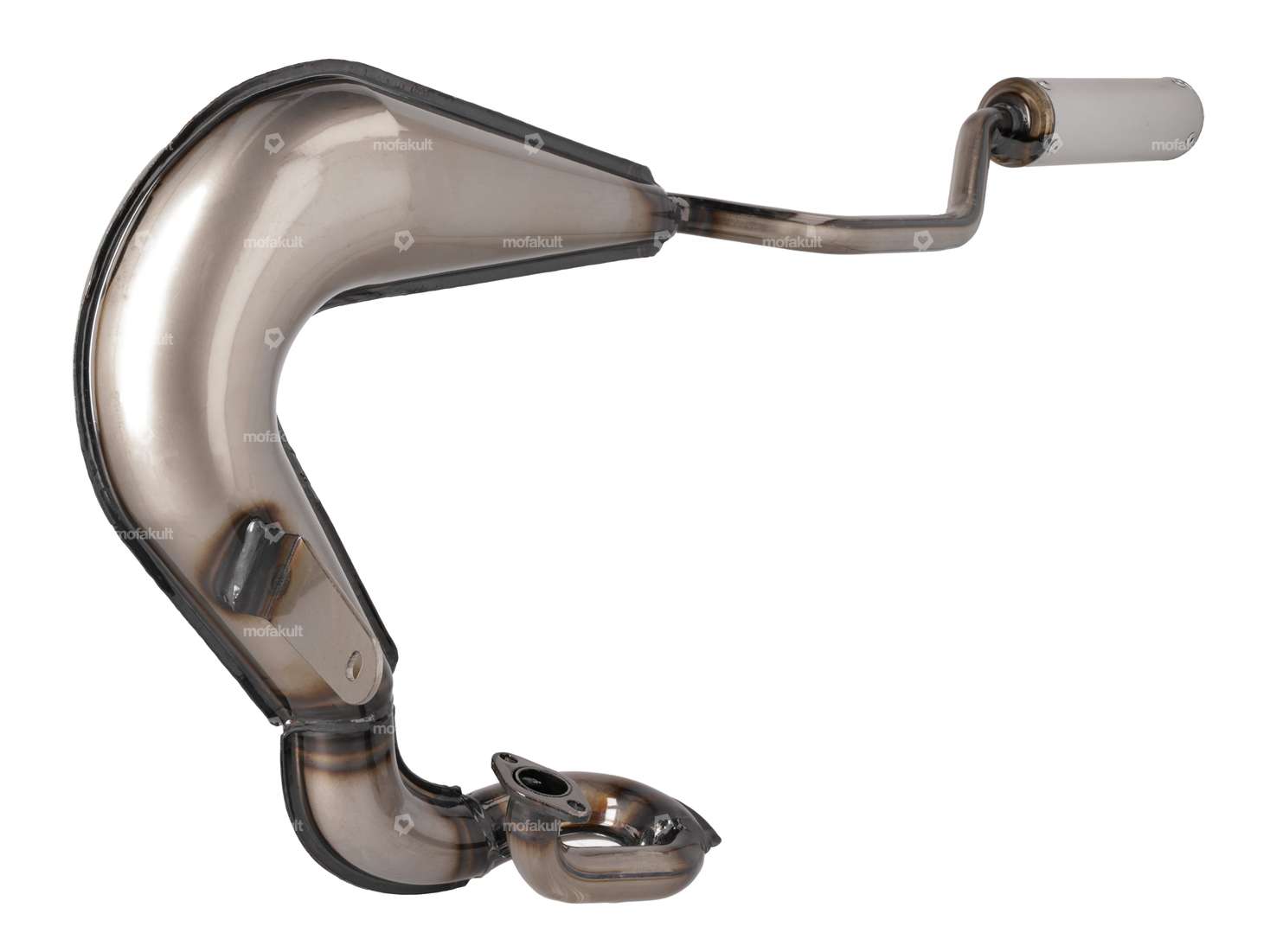 TECNO "off road EVO" pot d'échappement nu | Puch Carousel Image 4