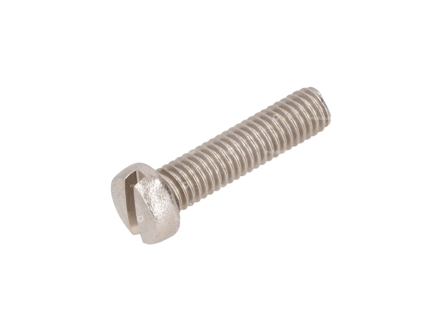 Vis M6x25 culasse fente inox Carousel Image 1