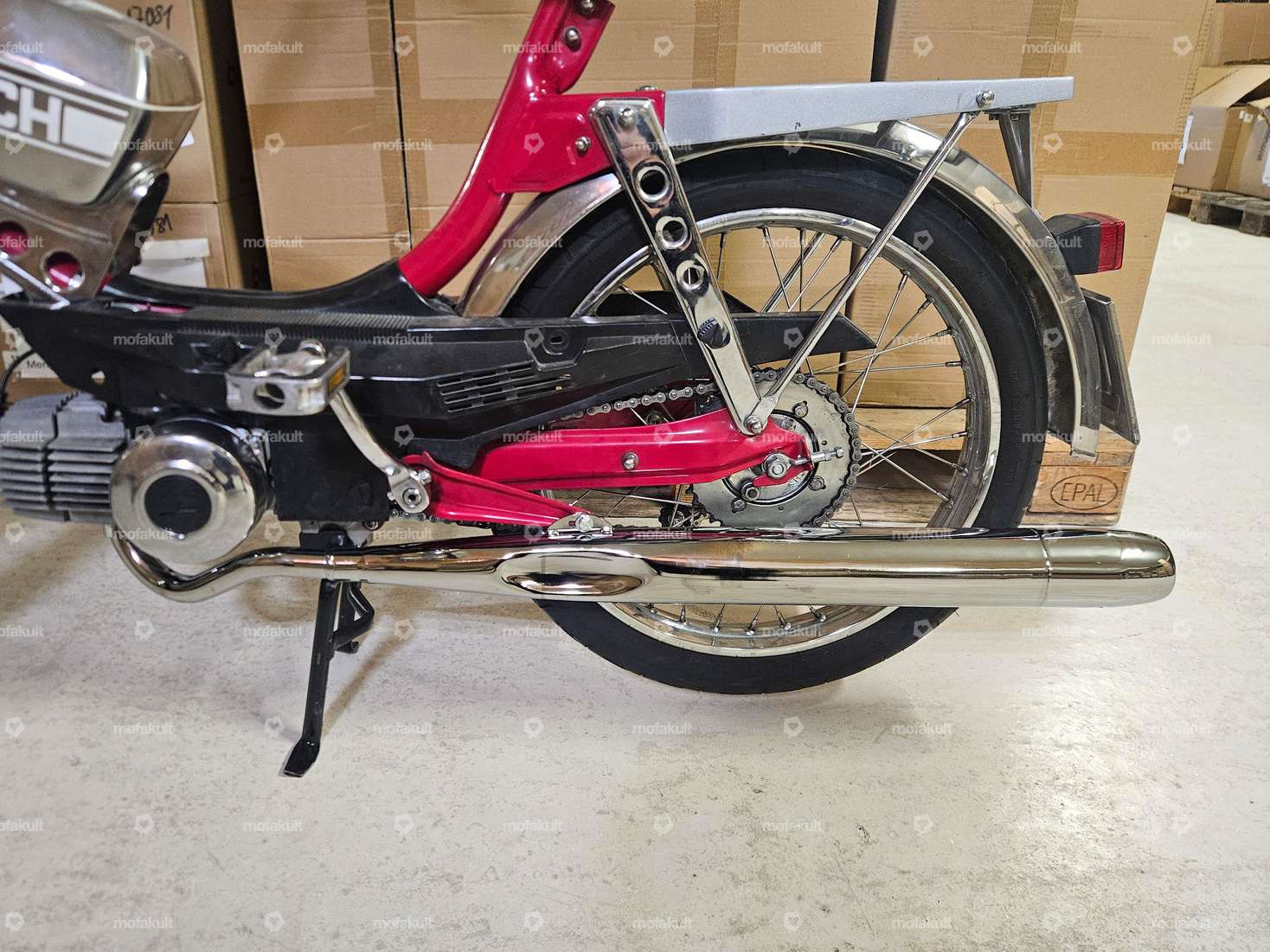 swiing® ingenious Échappement par résonance "TT" Ø 28 / 70 mm | Puch X30 Sport NS / NL Carousel Image 6