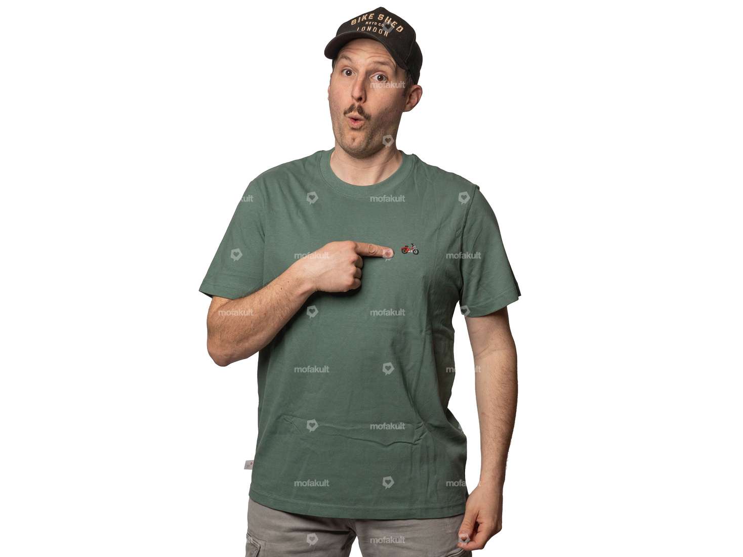 mk-Merch T-shirt "Maxi Tuning" pétrole Carousel Image 5