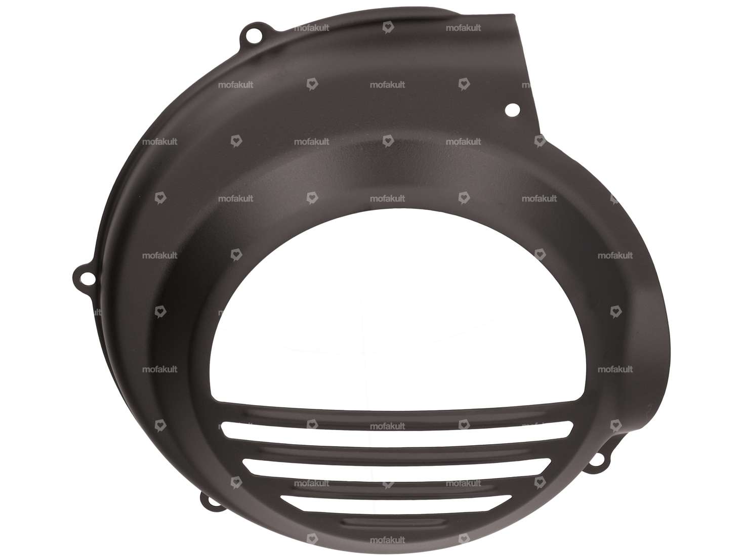 RMS couvercle du ventilateur noir | Vespa P, PX Carousel Image 1