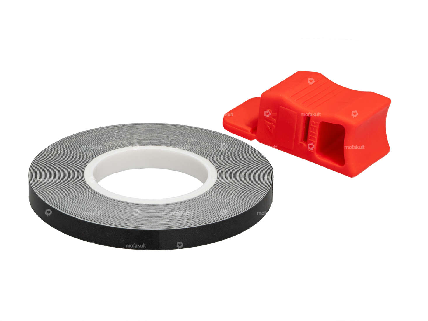 Ruban de jante 5 mm x 6 m noir Carousel Image 1