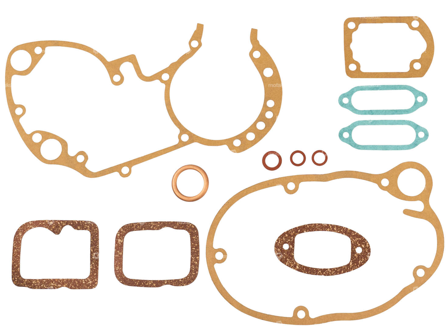 GPO gasket set diaphragm version | Sachs 50/2 engine Carousel Image 1