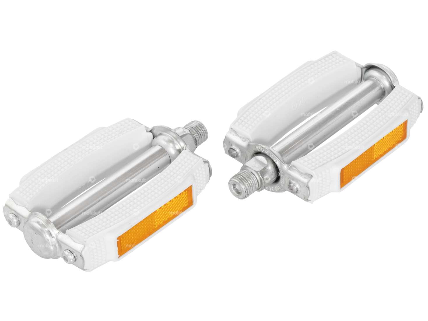 Pédales Union plastique sport blanc Carousel Image 1