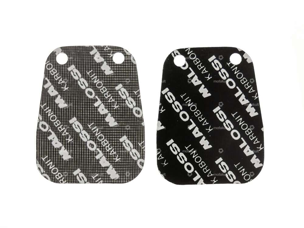 Malossi plaquette membrane carbonite 0.3 / 0.35 mm VL1 Peugeot 103 Carousel Image 1