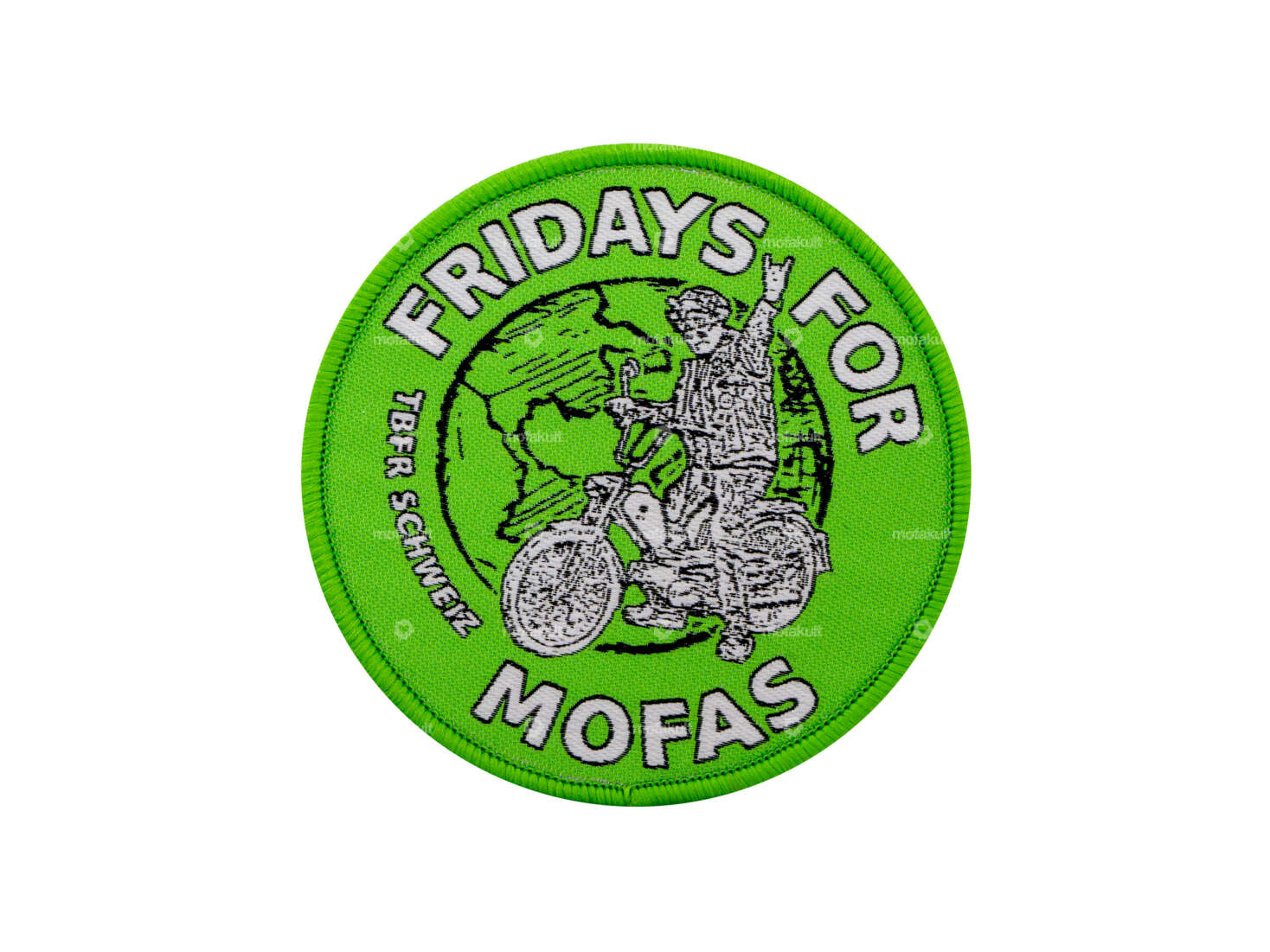Gang Patch "Fridays for Mofa" Ø 75 mm Carousel Image 1