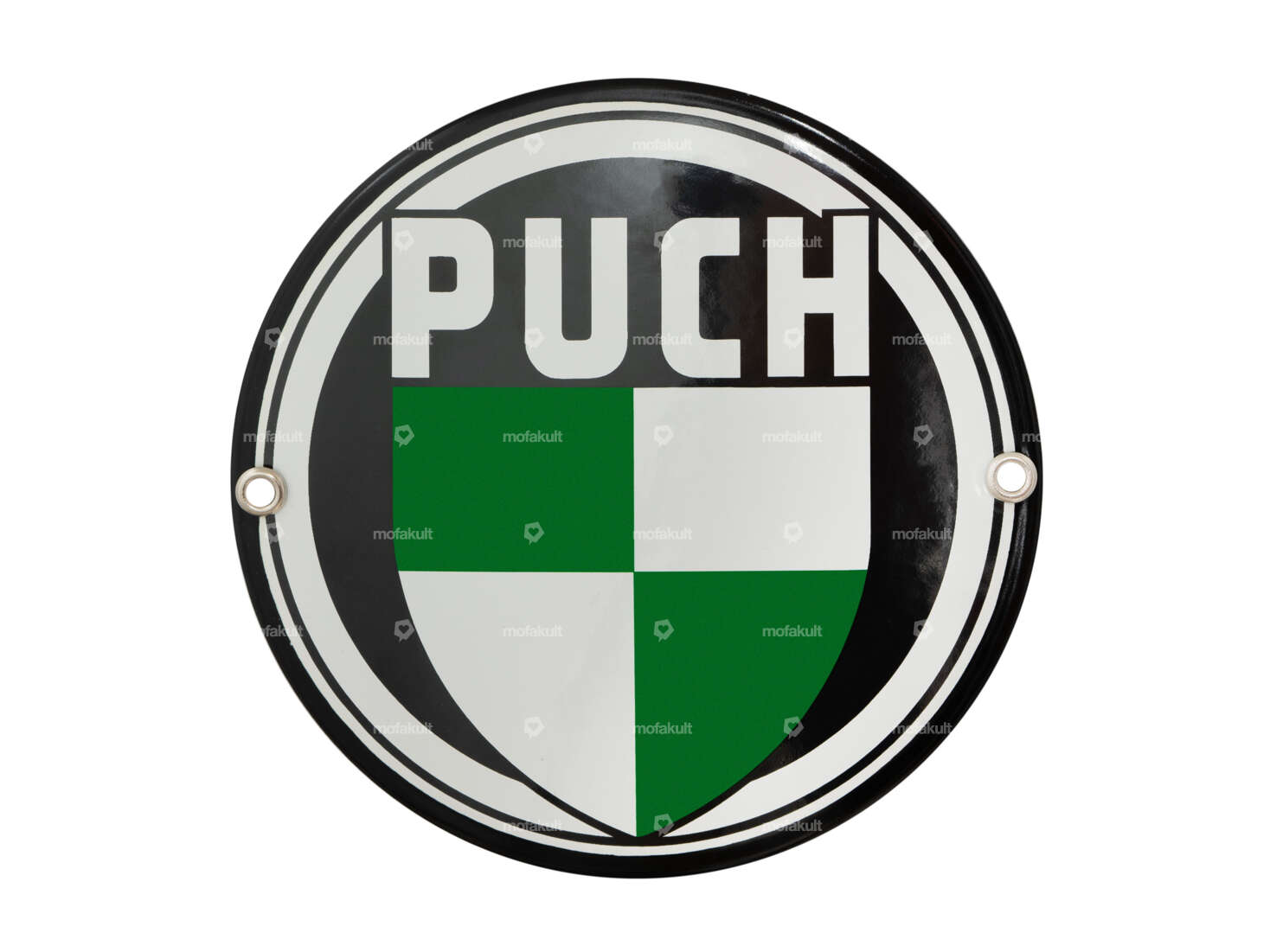 Enamel sign "Puch" Ø 15 cm Carousel Image 1