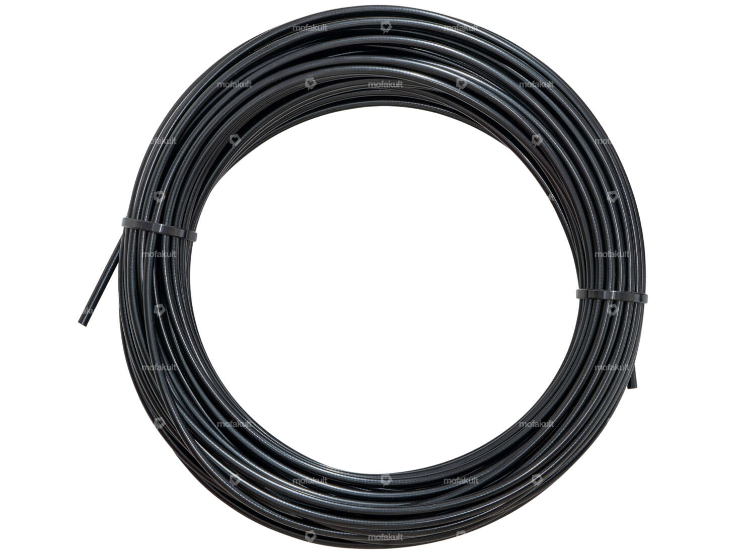 Gaine de câble Ø 5 mm noire (rouleau de 25 mètres) graissée au PTFE Carousel Image 1